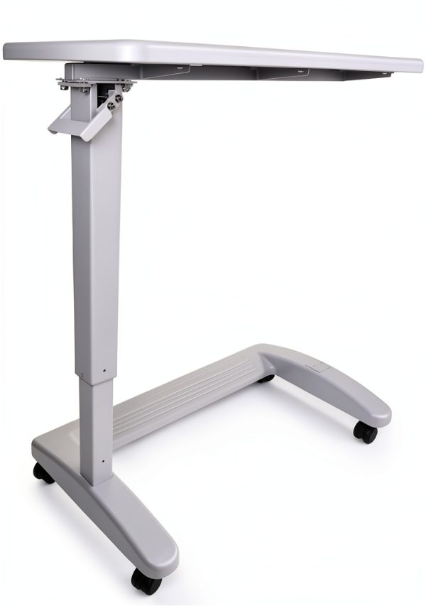 Vaunn Overbed Table Medical Adjustable Height Durable-5