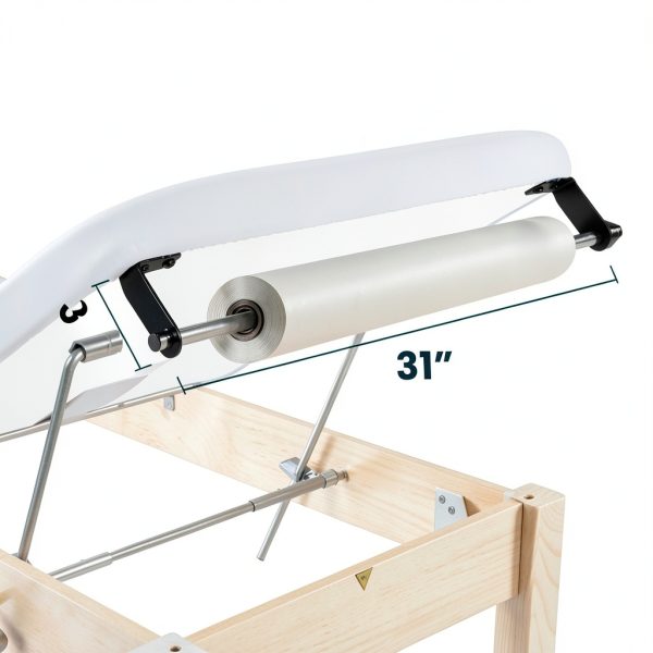 VivaComfort Exam Paper Dispenser Cutter Set Medical Table-3