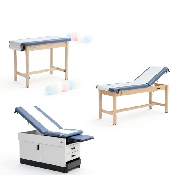 VivaComfort Exam Paper Dispenser Cutter Set Medical Table-1