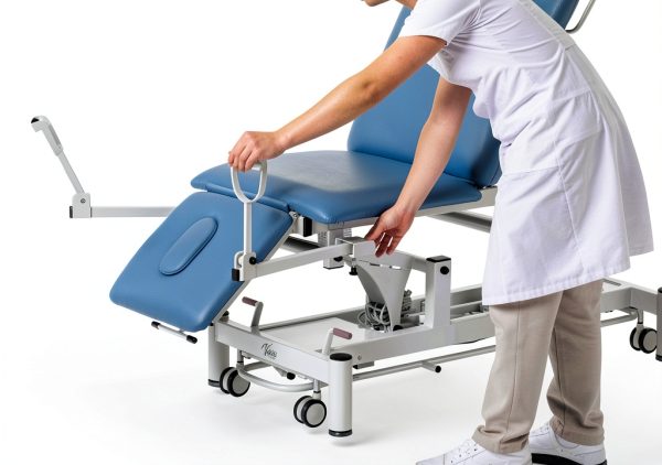 Viva Comfort Medical Exam Table Stirrups Steel Adjustable-1
