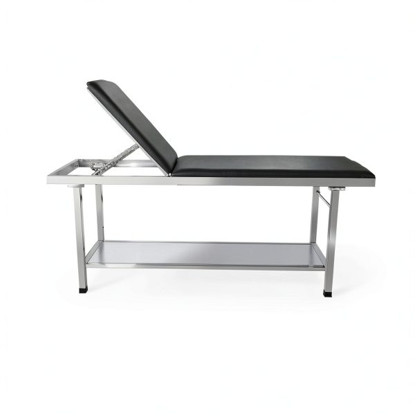 GUAICHENG Medical Exam Table Adjustable Steel Frame Leather-1