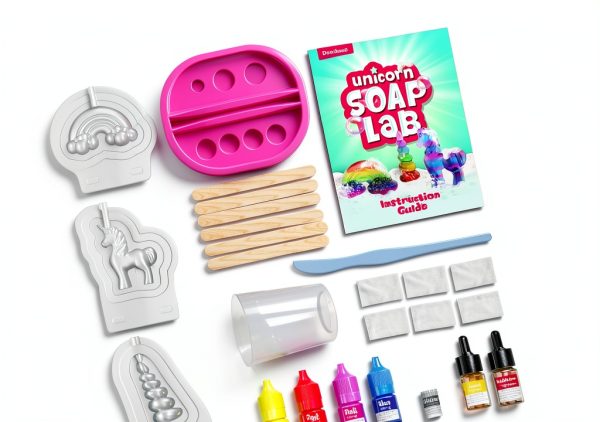 Unicorn Soap Making Kit Dan&Darci Kids Craft Safe Fun-1