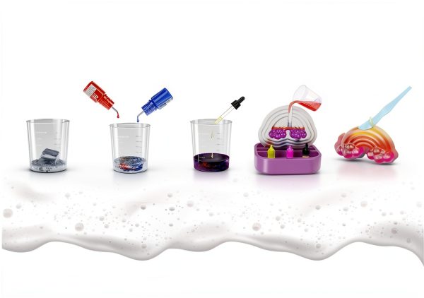 Unicorn Soap Making Kit Dan&Darci Kids Craft Safe Fun-3