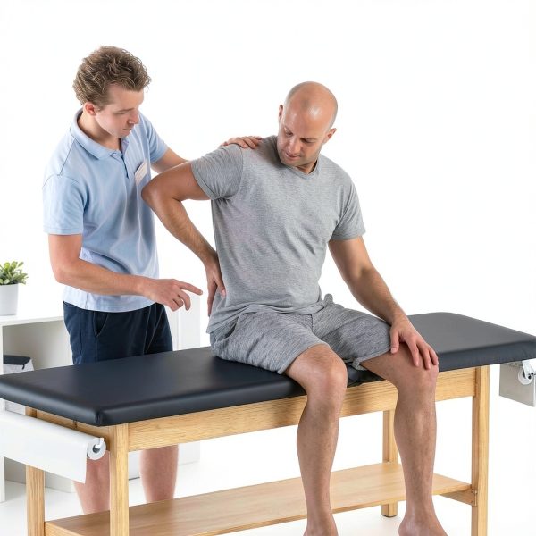 Helsevesen Medical Exam Table Bariatric Adjustable Backrest-1