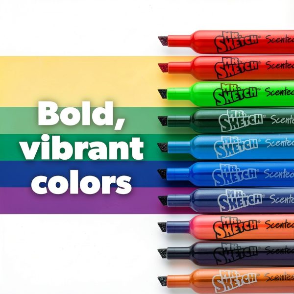 Mr Sketch Scented Markers Kids Art Set 22 Colors-1
