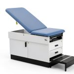 Viva Comfort Medical Exam Table Compact Durable Storage-0