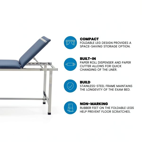 AdirMed VivaComfort Medical Exam Table Durable Hygienic-2
