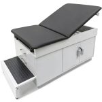 GOTBRAN Medical Exam Table Adjustable Stainless Steel-0