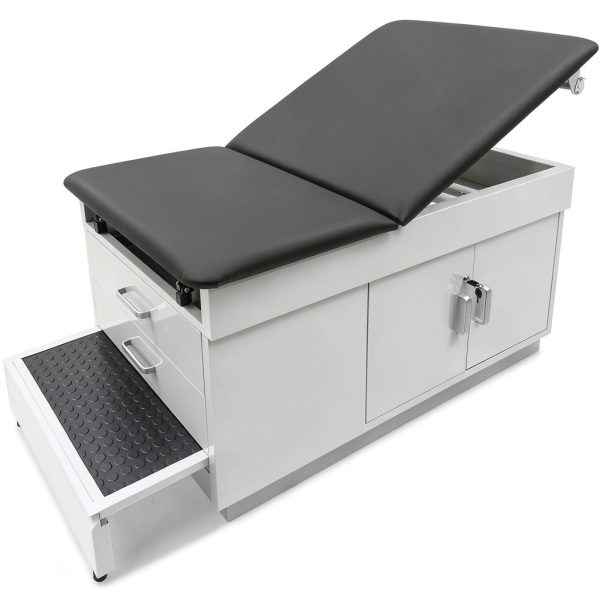 GOTBRAN Medical Exam Table Adjustable Stainless Steel-0
