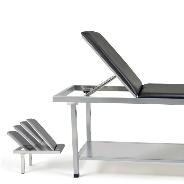 GUAICHENG Medical Exam Table Adjustable Steel Frame Leather-2