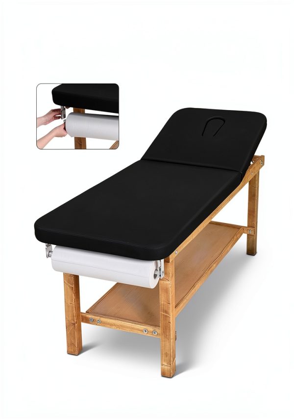 VEVOR Medical Exam Table Durable Wood Frame Adjustable-4