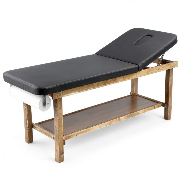 VEVOR Medical Exam Table Durable Wood Frame Adjustable-0