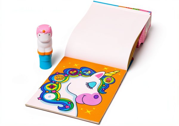 Melissa Doug Unicorn Sticker Stamper 300 Stickers Kids-4