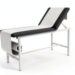 OLERN Medical Exam Table Leather Adjustable Backrest Therapy-0