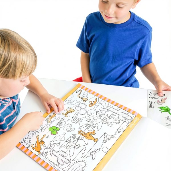 Melissa Doug Animal Sticker Pad Seek Find Kids Activity-2