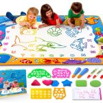 Toyk Water Doodle Mat Ocean Extra Large Kids Drawing Toy-0