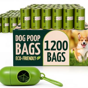 Reli Dog Poop Bags 1200 Count Leak Proof Degradable-0