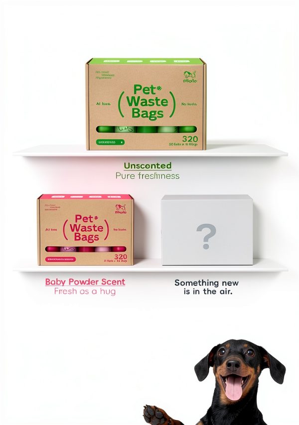 Pikoto Dog Poop Bags 60 Recycled Plastic Leak Proof-5