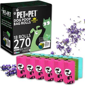 PET N PET Lavender Scented Dog Waste Bags Plant Based-0