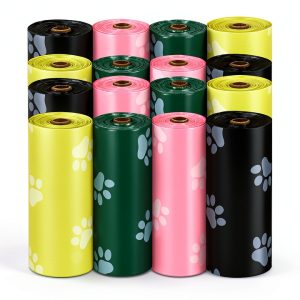 Tubasion Dog Poop Bags Leak Proof Scented Waste Bags-0