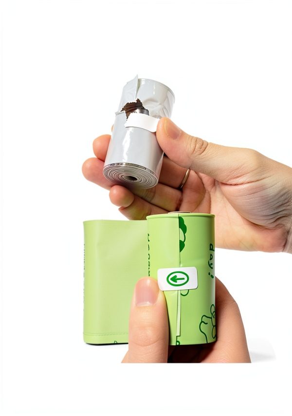 Pikoto Dog Poop Bags 60 Recycled Plastic Leak Proof-2