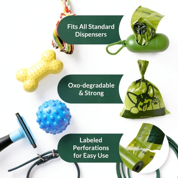 Reli Dog Poop Bags 1200 Count Leak Proof Degradable-3