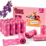 Compostable Dog Waste Bags Lavender Scent LIAYLILI-0