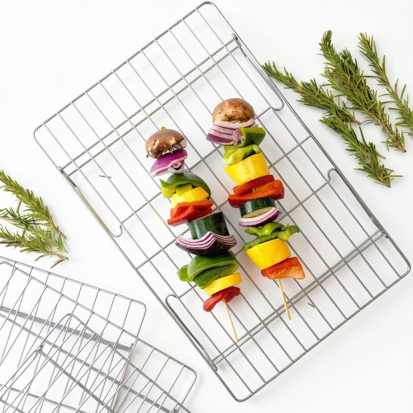 KITCHENATICS Stainless Steel 4 Tier Cooling Rack-6