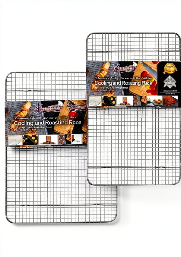 Jelly Roll Rack KITCHENATICS 2‑Piece Steel-0