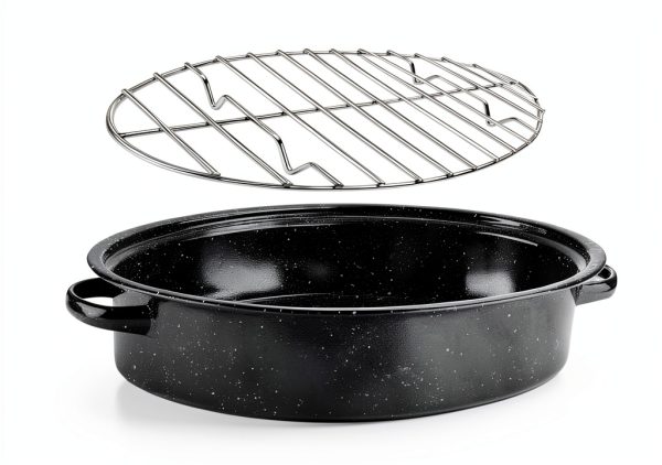 Stainless Steel Roasting Rack Grill Bump Kitchen-2