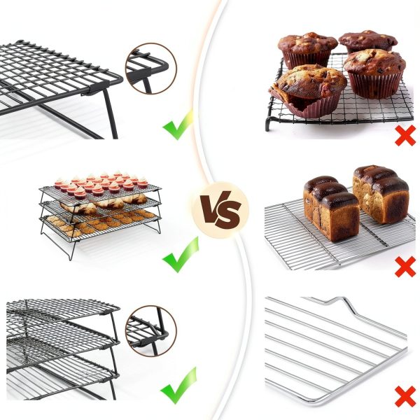 Cooling Rack ZHIWUJIA Powder Coated Alloy Steel-3