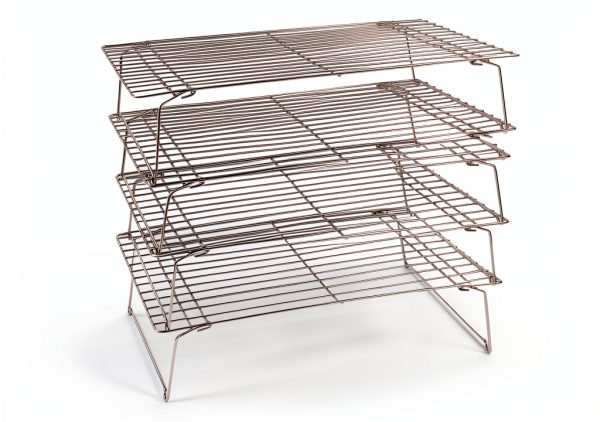 KITCHENATICS Stainless Steel 4 Tier Cooling Rack-0