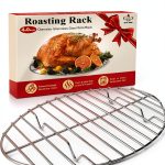 Stainless Steel Roasting Rack Grill Bump Kitchen-0