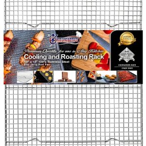 KITCHENATICS 10x15 Jelly Roll Stainless Rack-0