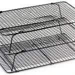 Pleafind Tall Cooling Rack 3P Stainless Steel 16x10 Inch Collapsible-0