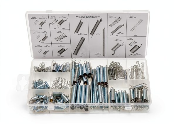 XINYU 200pcs Compression & Extension Spring Set with Plastic Box-0
