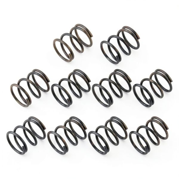 uxcell 13mm OD Compression Spring 1.2mm Wire 15mm Height Steel-0