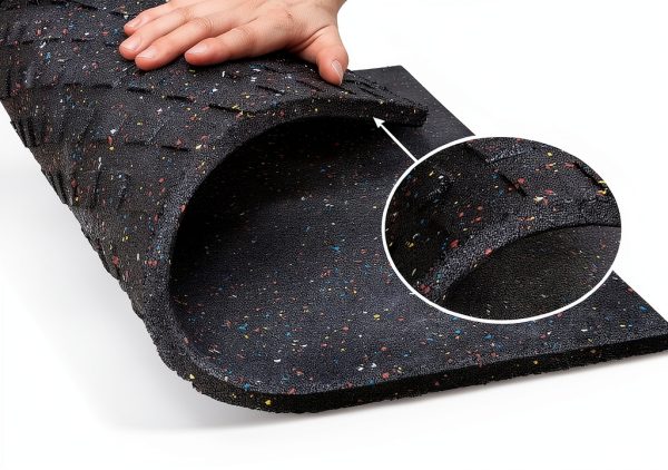 Rubber Vibration Isolation Pad Goodhoily Heavy Duty 24×24×0.6 in-1