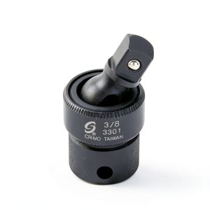 Universal Joint Sunex 3/8 inch Socket Adapter CRMO Steel Black-0