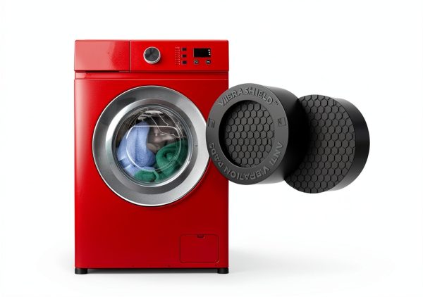 Washer Vibration Pad by Sumato Stuff Black Dual‑Grip Shock Absorber-1