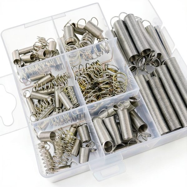 XINYU 200pcs Compression & Extension Spring Set with Plastic Box-2