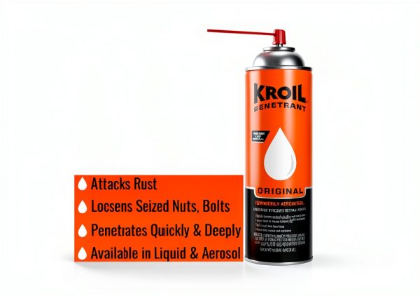 Kroil Original Penetrant 8 Oz Rust Oil – High Performance Lubricant-1