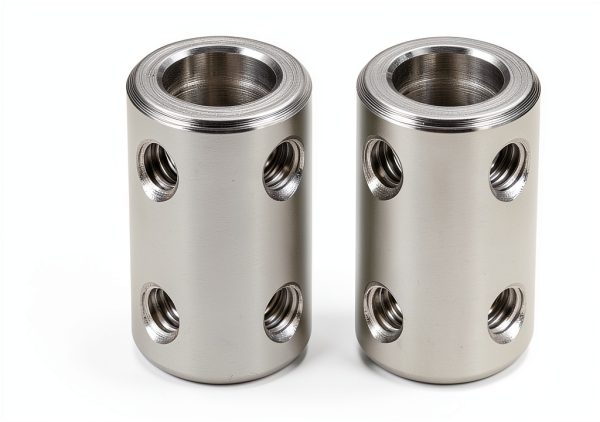 8mm to 8mm Rigid Coupling L22XD14 uxcell Stainless Steel-2