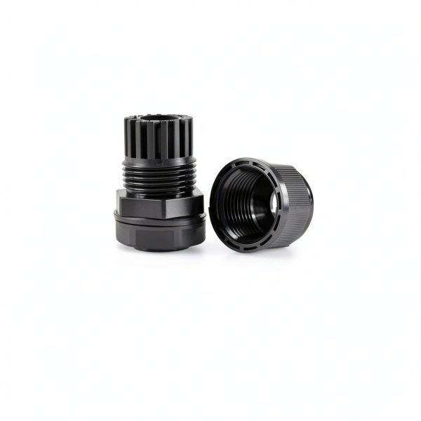 IP68 Nylon Waterproof NPT Cable Glands Kit 48pcs by XHF Black-4