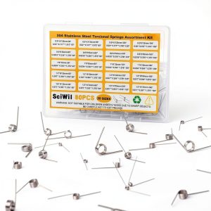Torsion Spring Assortment 20 Sizes 304 Stainless 80pcs SciWil TSP-001-0