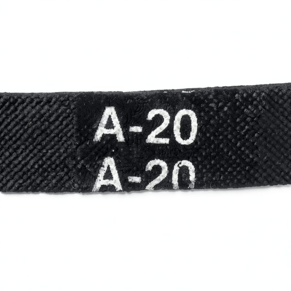 uxcell 4pcs A20/4L220 Classic Wrapped Rubber V-Belt 20" (508mm)-2