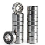 YAMASO 608 2RS Ball Bearings 20pcs Steel Deep Groove 8x22x7mm-0