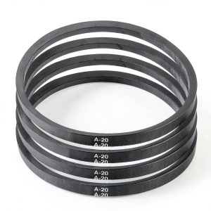 uxcell 4pcs A20/4L220 Classic Wrapped Rubber V-Belt 20" (508mm)-0
